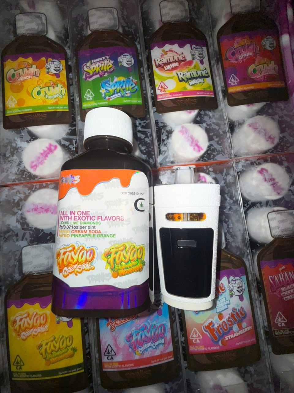 Drank Carts 2G Crush Peach X Crush Pineapple Drank Carts 2G Crush Peach X Crush Pineapple