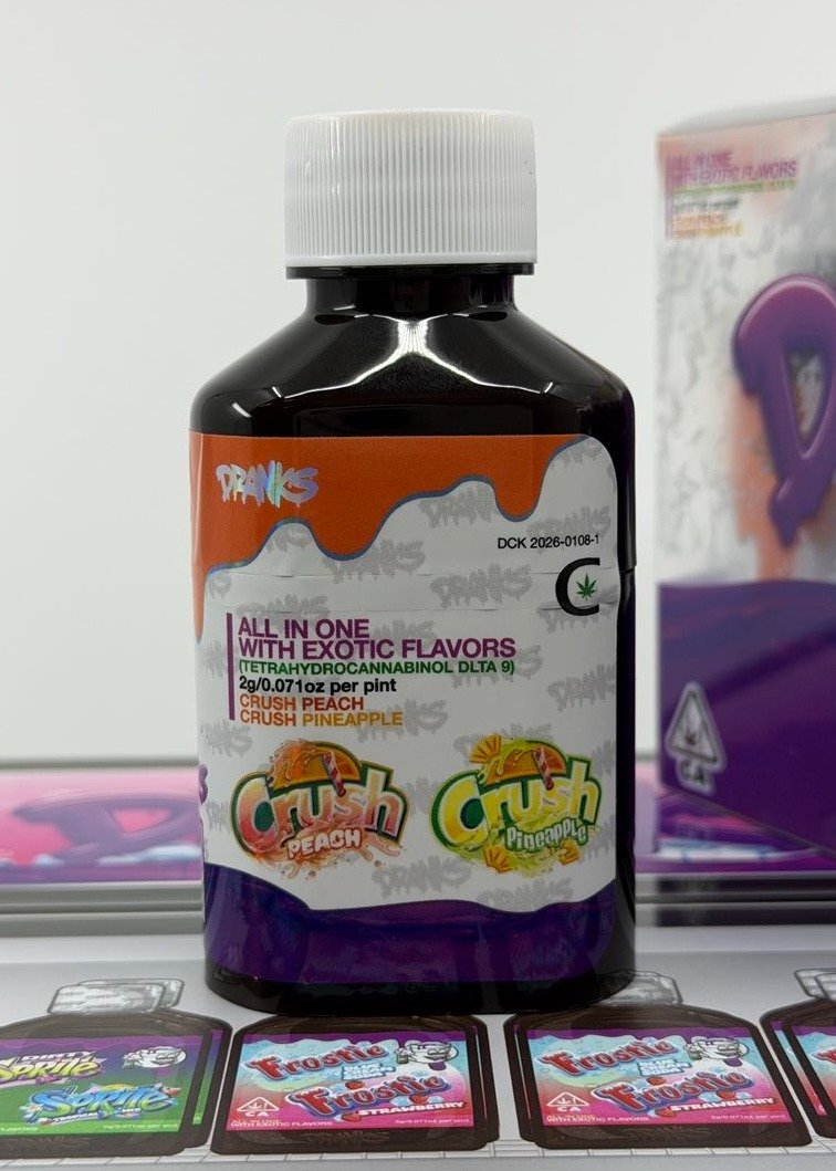 Drank Carts 2G Crush Peach X Crush Pineapple Drank Carts 2G Crush Peach X Crush Pineapple
